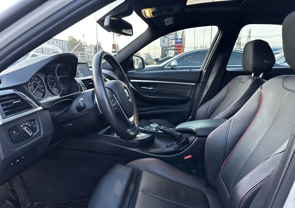 BMW Seria 3 cena 80900 przebieg: 122000, rok produkcji 2016 z Czerniejewo małe 137